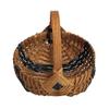 Amish Handmade Large Melon Basket in BLUE view 1
