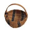 Amish Handmade Large Melon Basket in BLUE view 2