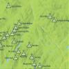 Adirondack High Peaks Checklist 18x24 Poster (Bright Green) view 2