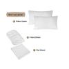 American Linen Adjustable California King Bed Sheets 5PCs Lavender Solid -100% Egyptian Cotton 16 Inches Deep Pocket (Split-California King) view 3
