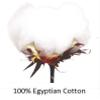 American Linen Adjustable California King Bed Sheets 5PCs Black Solid -100% Egyptian Cotton 18 Inches Deep Pocket (Split-California King) view 4