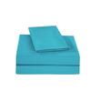 American Linen Adjustable California King Bed Sheets 5PCs Turquoise Solid -100% Egyptian Cotton 18 Inches Deep Pocket (Split-California King) view 1