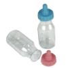 Pack of 12 FILLABLE Baby Shower 4-1/2" Bottles Party Favor Decoration (12- Blue & Pink) view 1