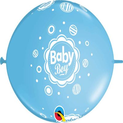 12" Baby BOY DOTS Quick Link