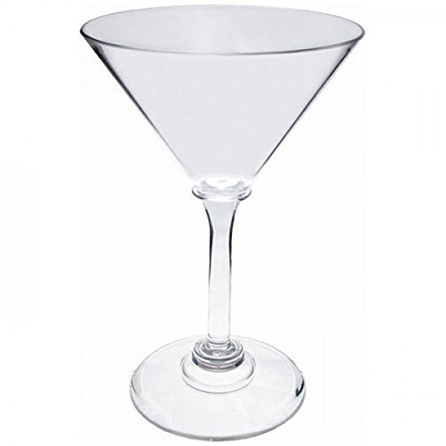 Acrylic Martini Glass with Liner (22.4x17.0x10.6 inch, Clear)