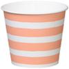 (Sunnap) Shimashima Pattern Paper Cups 205ml 50pcs C2050SIM view 1