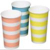 (Sunnap) Shimashima Pattern Paper Cups 205ml 50pcs C2050SIM view 2