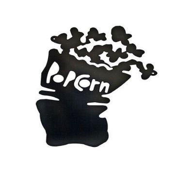 Theatrical Laser Cut Wall Decor- Commercial Quality (Pop-Corn)