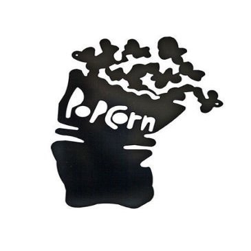 Theatrical Laser Cut Wall Decor- Commercial Quality (Pop-Corn)
