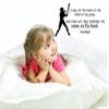 Softball Wall Decal | Girls Inspirational Sports Quote | 30"x12" [Softball1] view 2