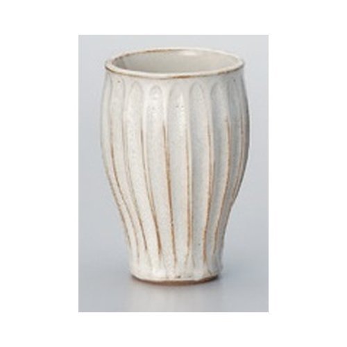 Beer Shochu Cup Powder Grinding Goblet [3.1 x 5.0 inches (8 x 12.6 cm), 12.8 fl oz (380 cc), Restaurant, Liquor,