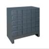 Durham 027-95 30 Drawer Cabinet 17 ASY. Unit, Gray view 1
