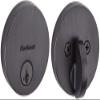 Kwikset 92580-003 258 Uptown Low Profile Slim Round Modern Contemporary Single Cylinder Deadbolt Door Lock featuring SmartKey Security Venetian Bronze view 1