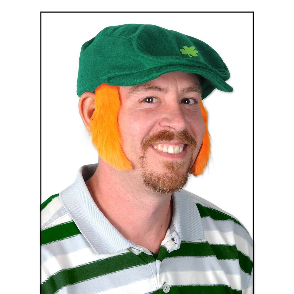 Beistle Mutton Chops Orange