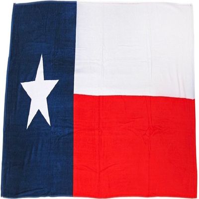 100% Cotton (30"x60") Texas Lone Star Beach Towel