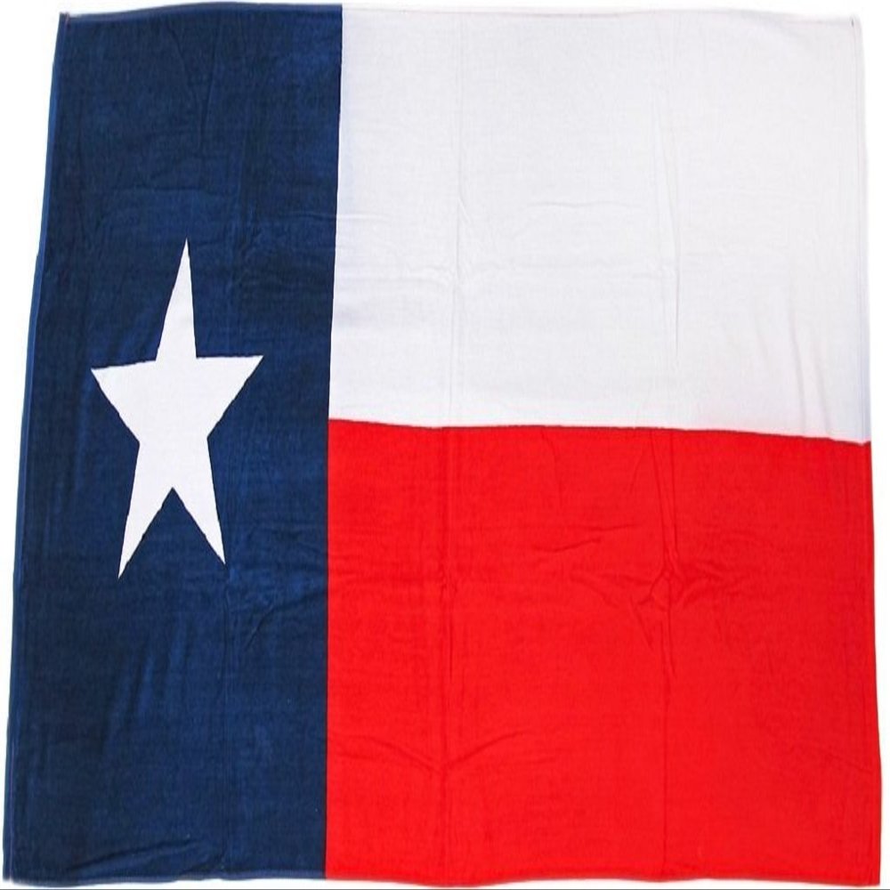 100% Cotton (30"x60") Texas Lone Star Beach Towel