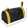 Vestil DRAFT-24 Vinyl Dock Seal Draft Blocker 24 in. Width Black view 4