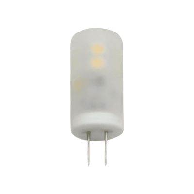 Goodlite G-83412 Led G4 Bipin Dimmable, 200 Lumens 300 Degree Beam Angle 30W Equal T3 Halogen Capsule Bulb,12-Volt AC/Dc Compatible 2700K Warm White Frosted, Ul Listed