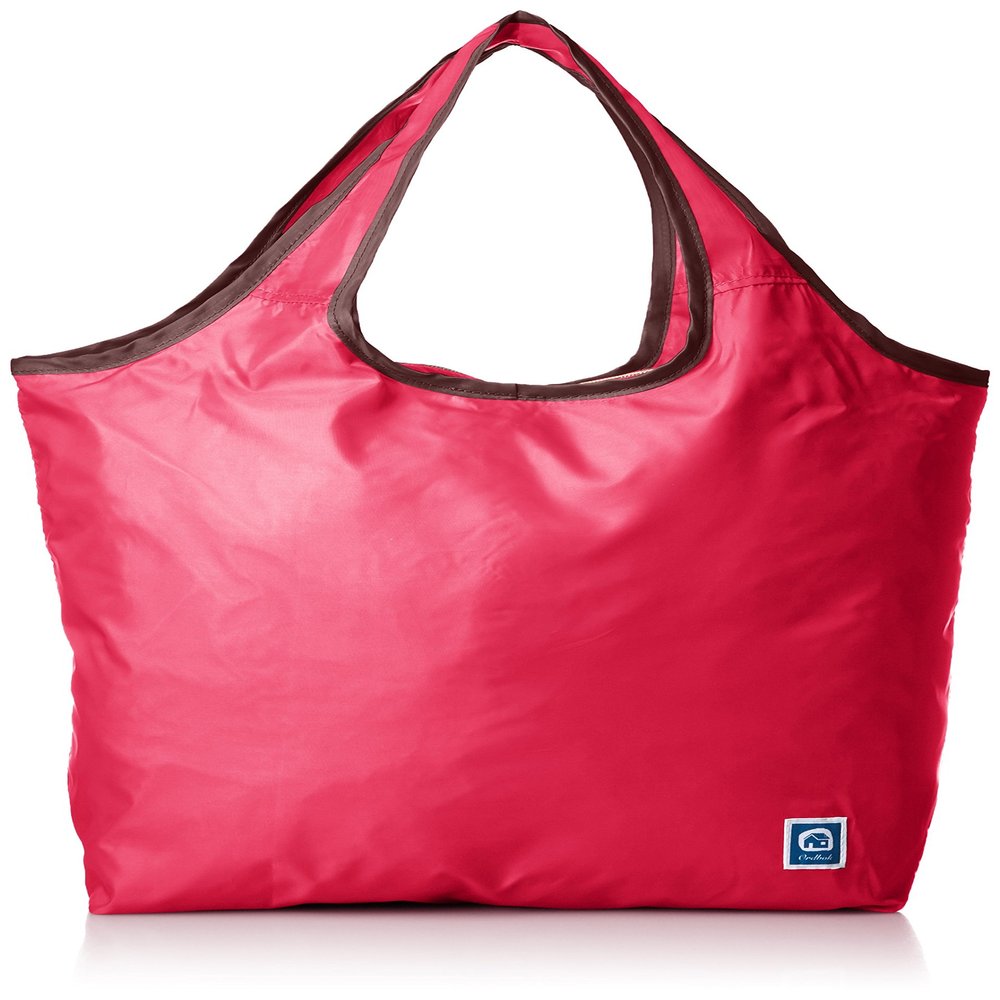 Audubuku 4142 Tote Bag, Cooler Bag, Folds Compactly, Pink