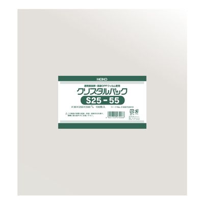 Heiko OPP Crystal pack S25-55 100 pieces