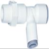 Parker Hannifin 6503 62 22WP2 LIQUIfit Polymer Body Swivel Run Tee Fitting, 1/2" Push-to-Connect Tube x 1/2" Male NPTF view 1