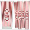 Plastic Popcorn Tubs for Movie Night! - 1 Jumbo Tub and 4 Individual Tubs view 1