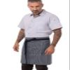 Chef Works Unisex Portland Half Bistro Apron, Indigo Blue, One Size view 1
