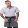 Chef Works Unisex Portland Half Bistro Apron, Indigo Blue, One Size view 4