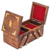 Kartique Hand Made Wooden Multi Utility Jewellery Box view 2