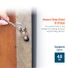 PHS Heavy Duty D Ring Picture Hangers - 100 Pack - 2 Hole with Screws - D Rings Heavy Duty, Painting Hangers, Support 40 lbs view 4