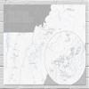New England Hundred Highest Checklist Map 18x24 Poster (White & Gray) view 1