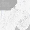 New England Hundred Highest Checklist Map 18x24 Poster (White & Gray) view 2