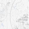 New England Hundred Highest Checklist Map 18x24 Poster (White & Gray) view 3