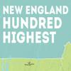 New England Hundred Highest Checklist Map 18x24 Poster (Green & Aqua) view 4
