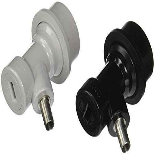 Barbed Ball Lock Quick Disconnects Liquid & Gas SET In Beer Out Kegging Homebrew by Happybrew