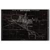 Oliver Gal "Map of Dundee Township 1876" Canvas Art, 60" x 40" view 1