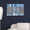 The Oliver Gal Artist Co. Abstract Wall Art Canvas Prints 'Alhambra' Home Dcor, 36" x 24", Blue, Brown view 2