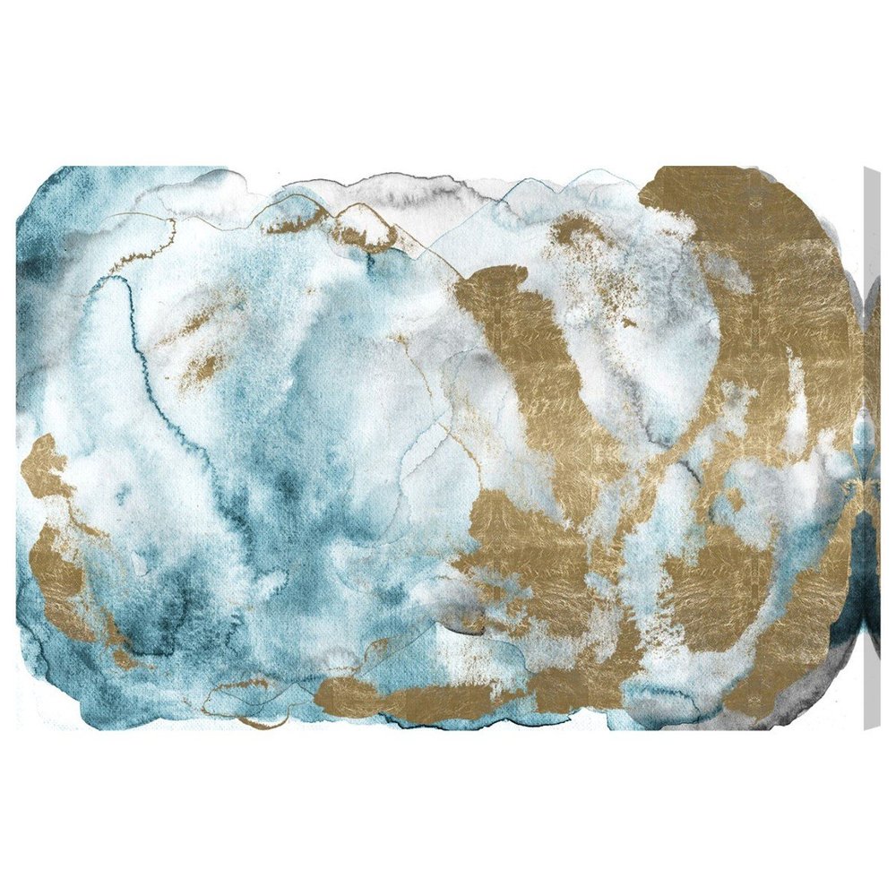Oliver Gal "Golden Moonlight" Canvas Art, 60" x 40"