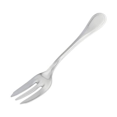 Christofle Silver Plated Perles Pastry Fork 0010-046