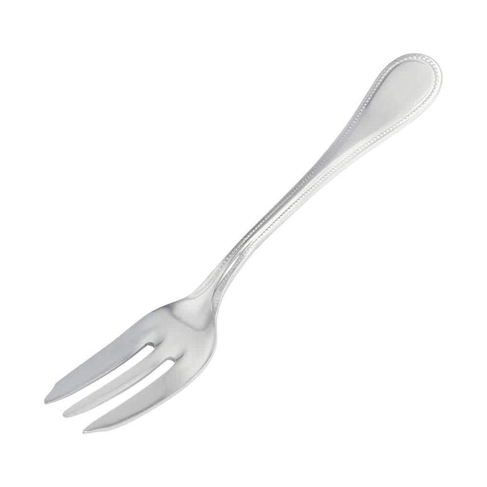 Christofle Silver Plated Perles Pastry Fork 0010-046