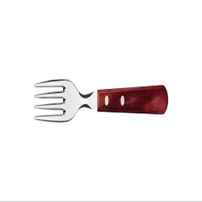Tramontina 21136/070 TRAMONTINA Polywood Jumbo Table Fork, 8.5 inches (21.5 cm), Red, Dishwasher Safe, Made in Brazil