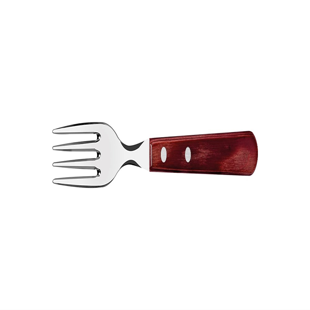 Tramontina 21136/070 TRAMONTINA Polywood Jumbo Table Fork, 8.5 inches (21.5 cm), Red, Dishwasher Safe, Made in Brazil