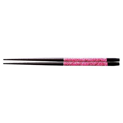 Fukui Craft 3-1461-5 Red Chrysanthemum, 8.9 inches (22.5 cm), Joint Chopsticks