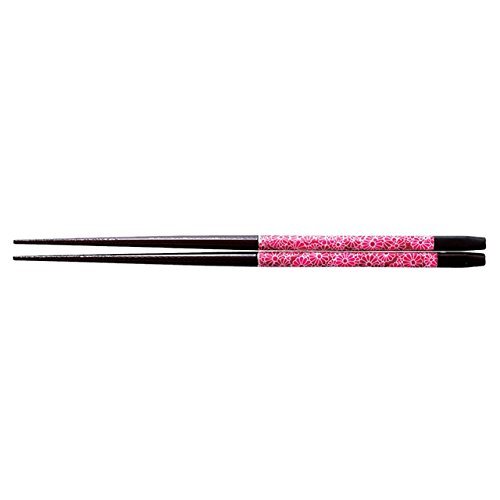 Fukui Craft 3-1461-5 Red Chrysanthemum, 8.9 inches (22.5 cm), Joint Chopsticks