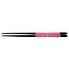 Fukui Craft 3-1461-5 Red Chrysanthemum, 8.9 inches (22.5 cm), Joint Chopsticks view 1