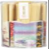 Beautiful kimono pattern split chopsticks in transparent case 25 pairs made of domestic thinning wood view 1