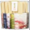 Beautiful kimono pattern split chopsticks in transparent case 25 pairs made of domestic thinning wood view 2