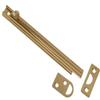 853121 6 Solid Brass Surface Bolt 743062 Hillman view 1