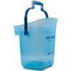 San Jamar Plastic Light Duty Ice Tote, 6 Gallons, Blue view 2