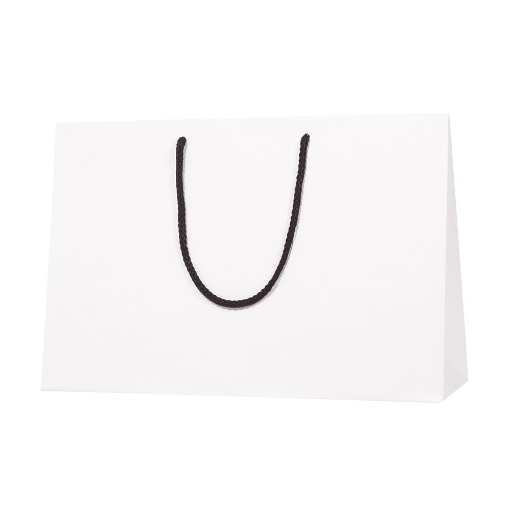 (Shimojima) Heiko Handbag, Paper Bags, Bright Bags, 17.7-13, Matte, White, 17.7 x 5.1 x 11.8 inches (45 x 13 x 30